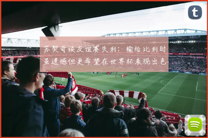 苏契奇谈友谊赛失利：输给比利时虽遗憾但更希望在世界杯表现出色